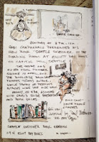 My sketch page from Gabi's reading