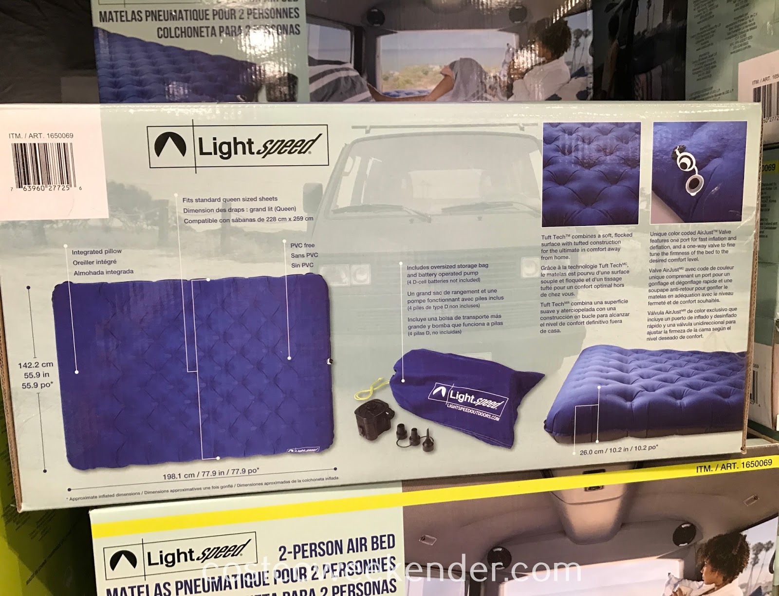 lightspeed air mattress costco lightspeed air mattress costco