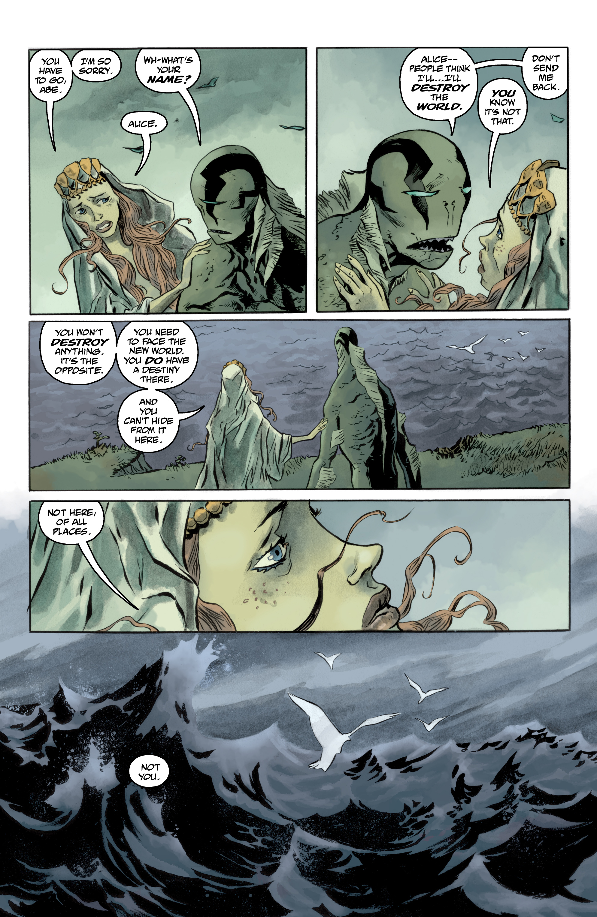 Read online Abe Sapien comic -  Issue # _TPB Dark and Terrible 2 (Part 4) - 54