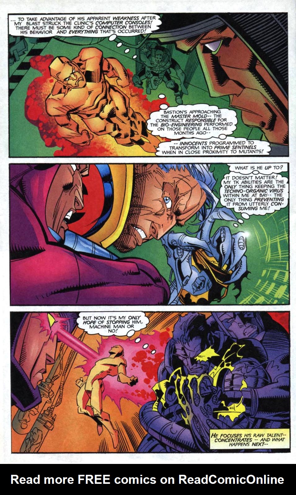 Read online Cable/Machine Man '98 comic -  Issue # Full - 35