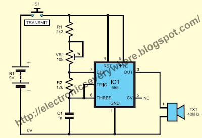 ultrasonic transmitter circuit