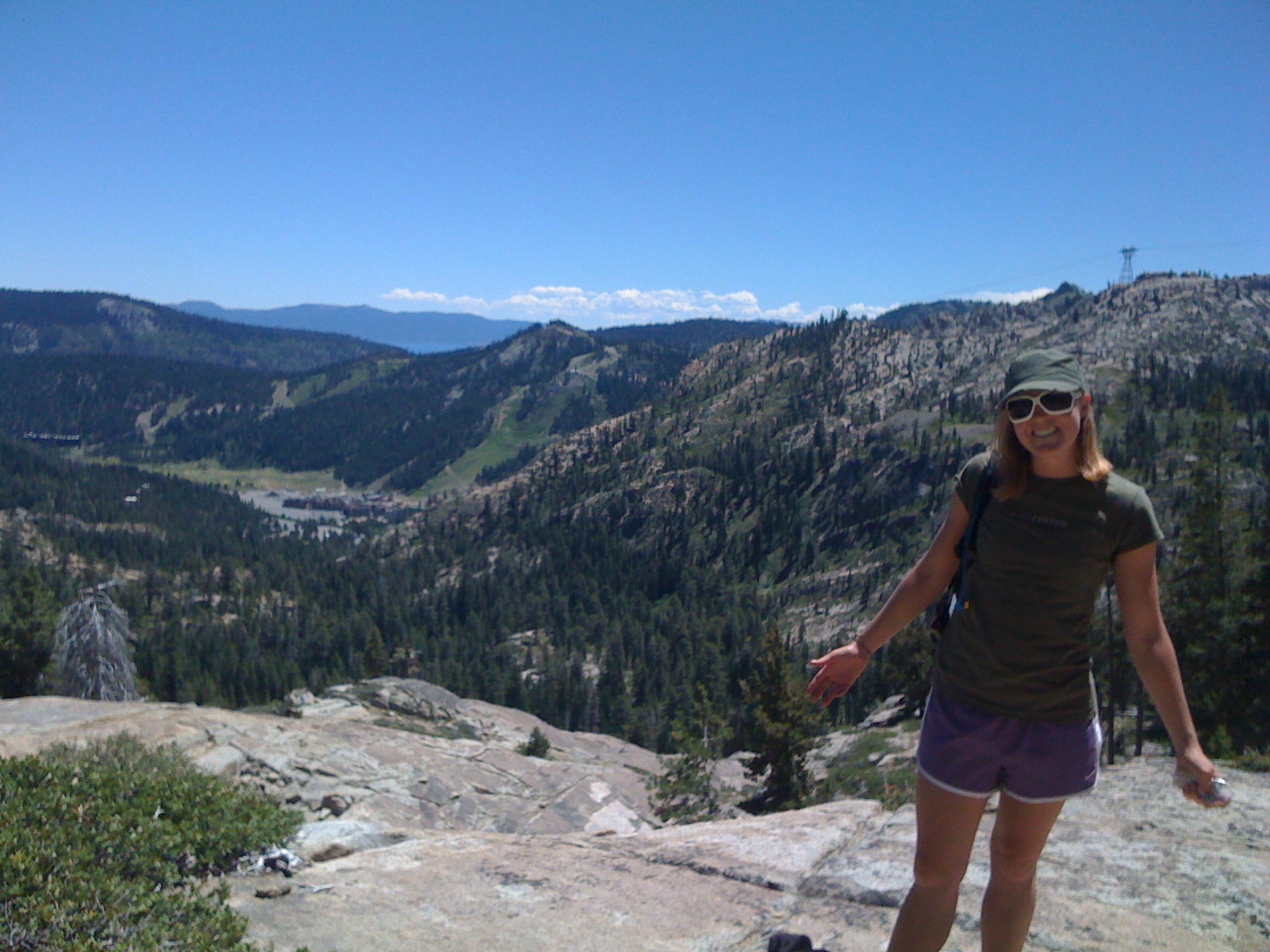 Katie Talks Tahoe Sugar Bowl to Squaw Valley Hike