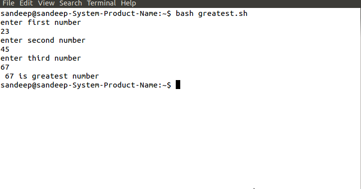Validating user input in unix what is