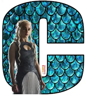 Abecedario Madre de Dragones. Mother of Dragons ABC.