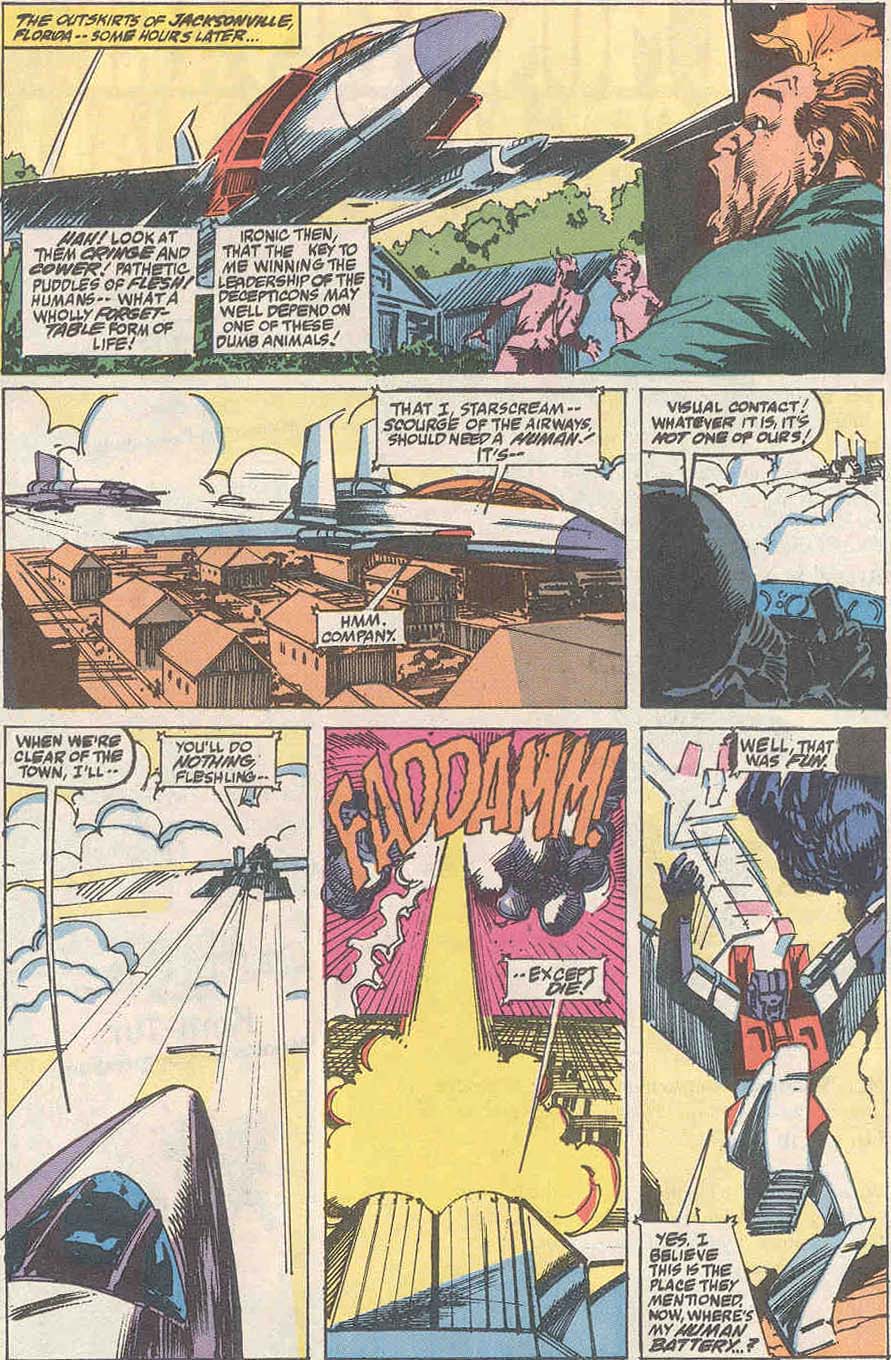 Read online The Transformers (1984) comic -  Issue #68 - 8