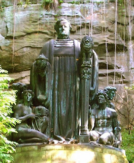 Richard Guhr: Richard-Wagner-Denkmal im Liebethaler Grund. 1912/1933