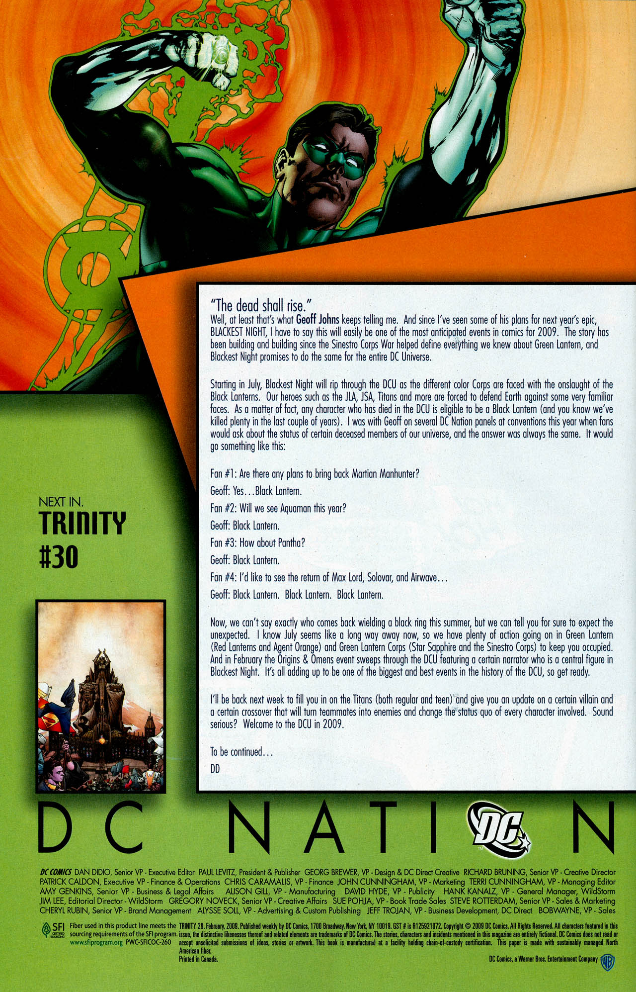 Read online Trinity (2008) comic -  Issue #29 - 36