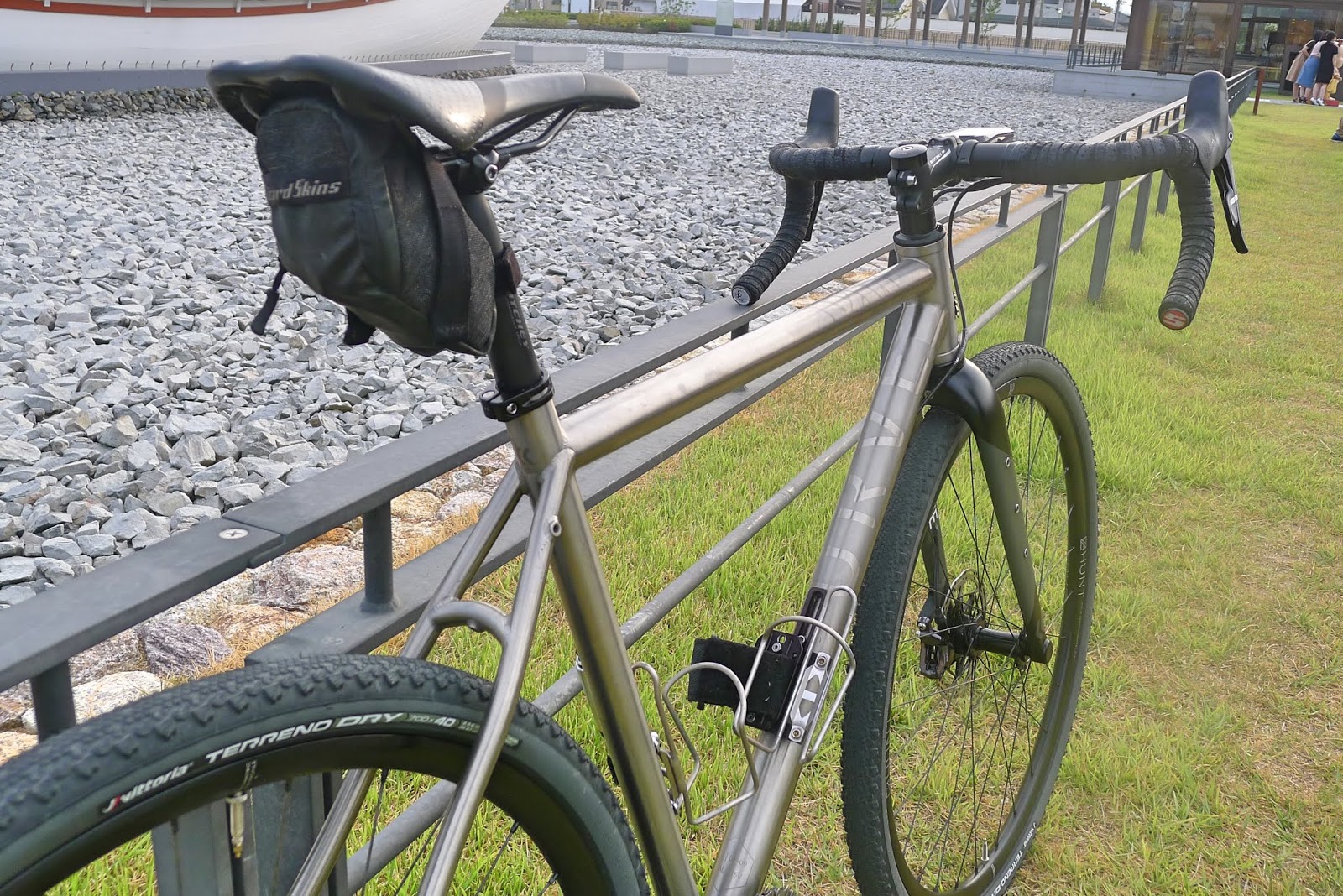custom titanium gravel bike