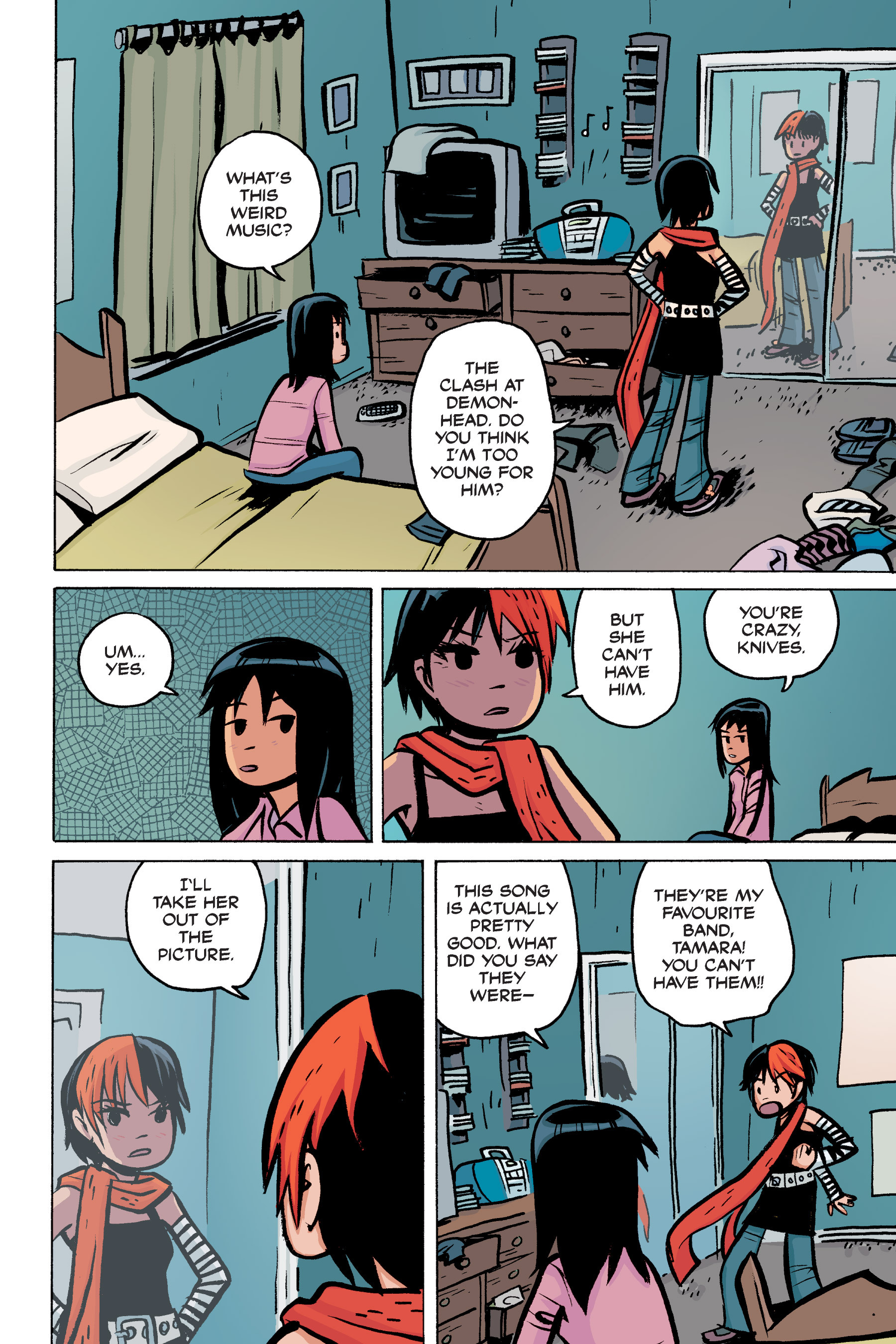 Read online Scott Pilgrim comic -  Issue #2 - 101