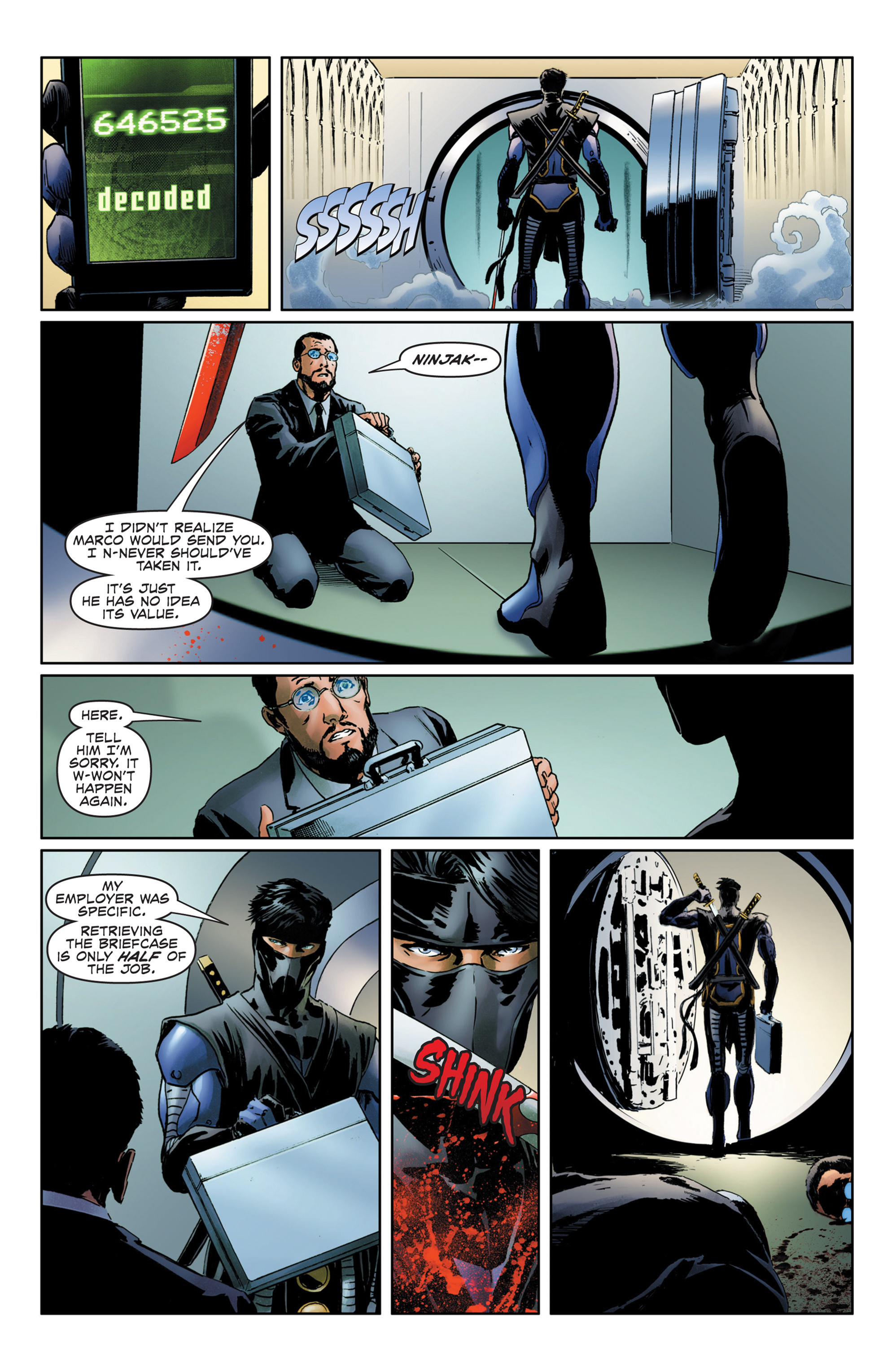 Read online X-O Manowar (2012) comic -  Issue # _TPB 2 - 24