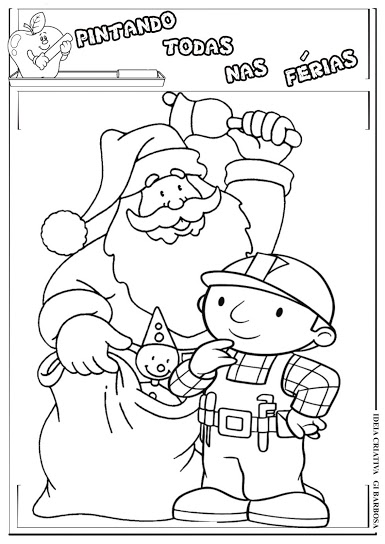 Pintando Todas nas Férias/ Bob o Construtor Natal