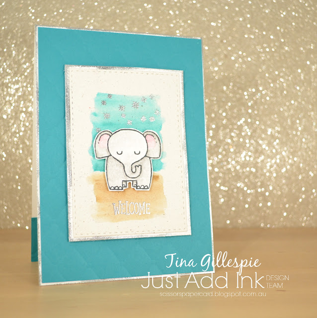 scissorspapercard, Stampin' Up!, Just Add Ink,A Little Wild, Animal Outing, Star Of Light, Balloon Celebration, Tufted DTIEF