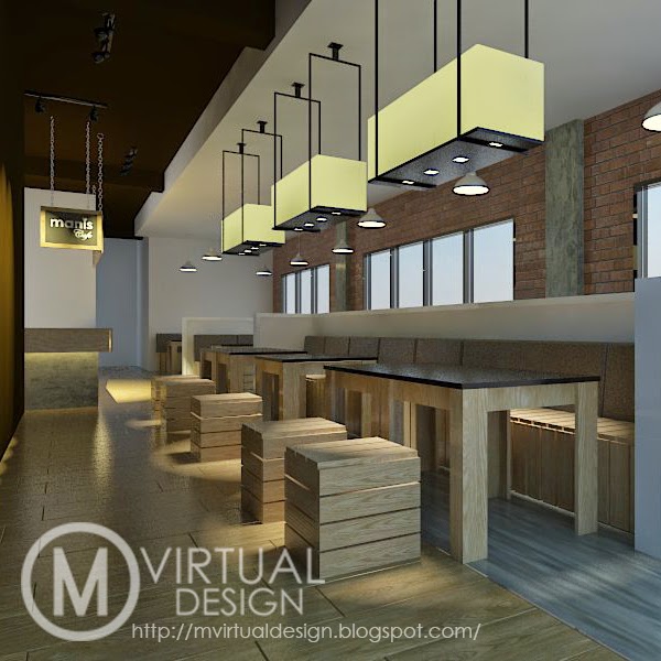 mvirtualdesign Pallet Concept Cafe