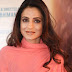 Actress Ameesha Patel Long hair Stills In Pink Dress