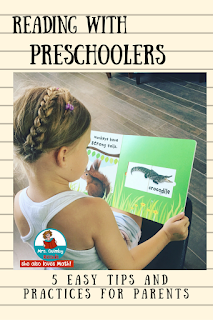 MrsQuimbyReads, Reading with Preschoolers, Teaching Resources