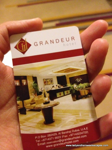 Grandeur Hotel Key Card