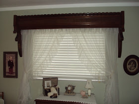 architectural piece from church, window cover, bedroom covering