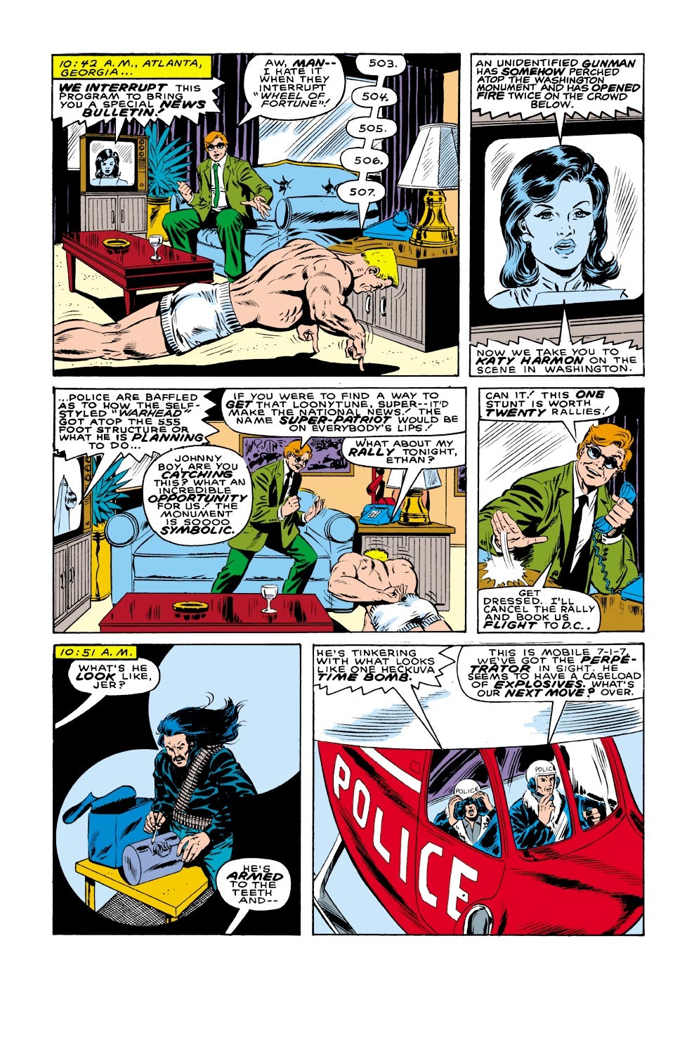 Read online Captain America (1968) comic -  Issue #332 - 11