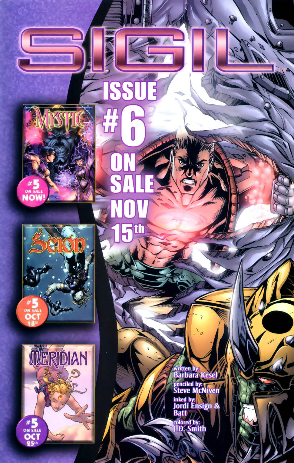 Read online Sigil (2000) comic -  Issue #5 - 33