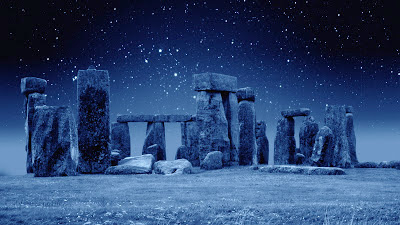 stonehenge, night sky, archeoastronomy, archeology, astronomy