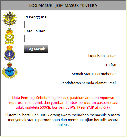 Rasmi - Jawatan Kosong (TUDM) Pengambilan Perajurit Muda Udara Siri 2019 Rasmi - Jawatan Kosong (TUDM) Pengambilan Perajurit Muda Udara Siri 2019