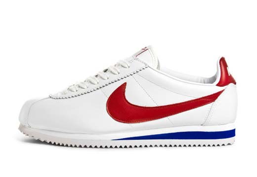 blue red white nike cortez
