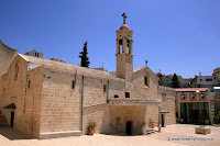 de Grieks-orthodoxe kerk van de aankondiging in nazareth