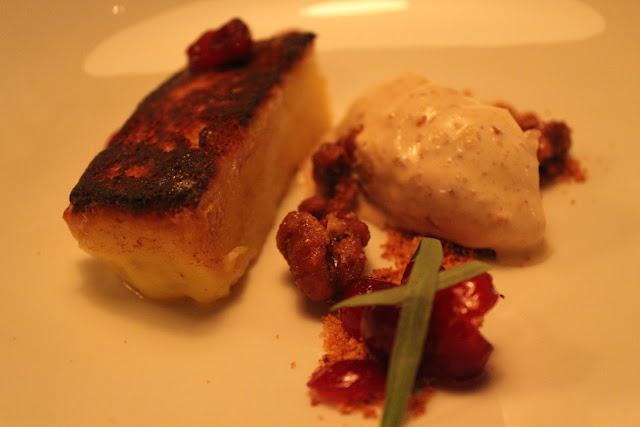 Vanilla bread pudding at The Salty Pig, Boston, Mass.