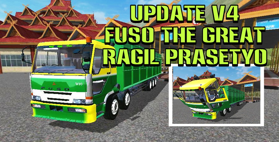 MOD FUSO TRIBAL FUSO THE GREAT V4 BUSSID MOD Namkur Moding
