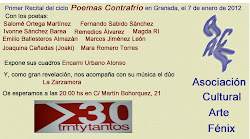 2012, Primer Ciclo de Poemas Contrafrío: Recitales en Granada