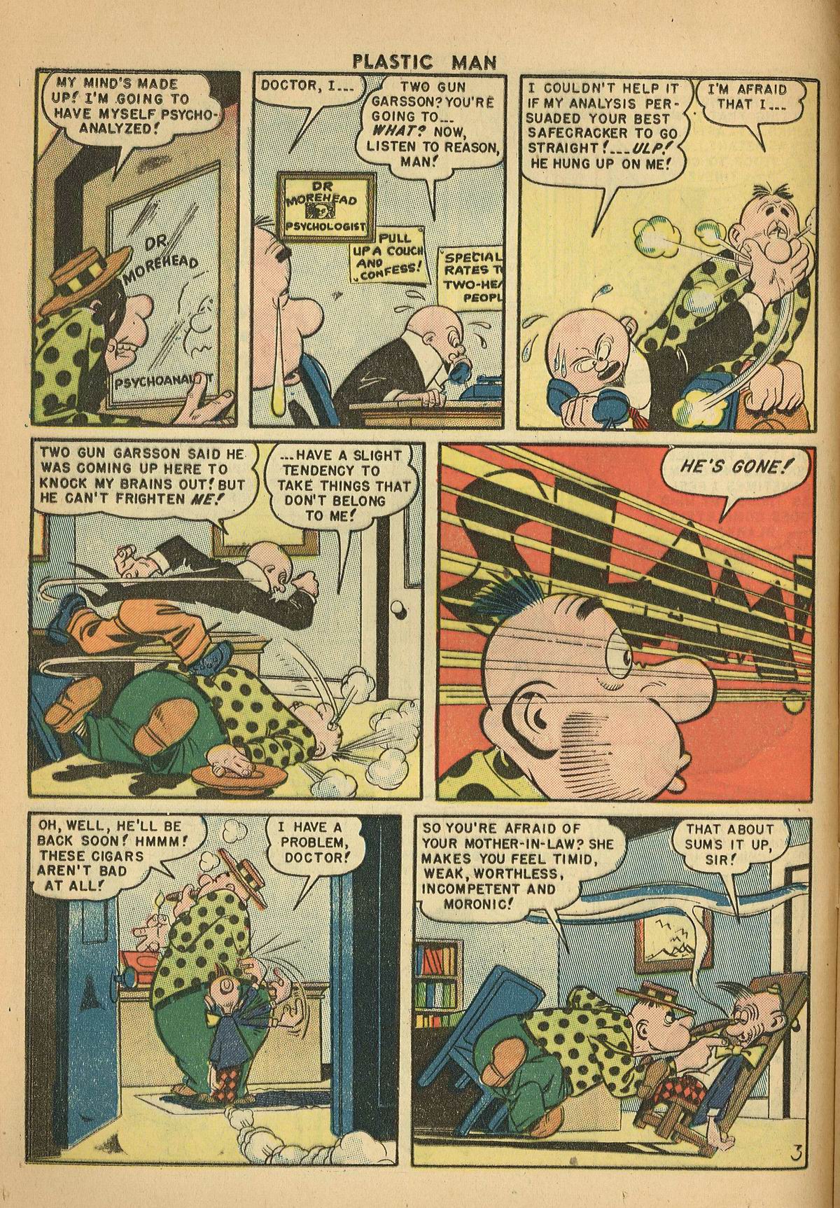 Read online Plastic Man (1943) comic -  Issue #44 - 14