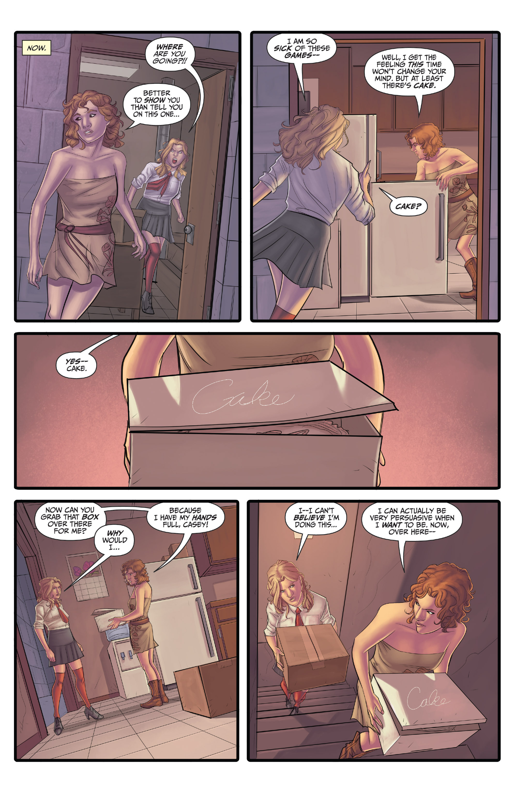 Read online Morning Glories comic -  Issue #39 - 17