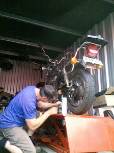 Fixing the bike