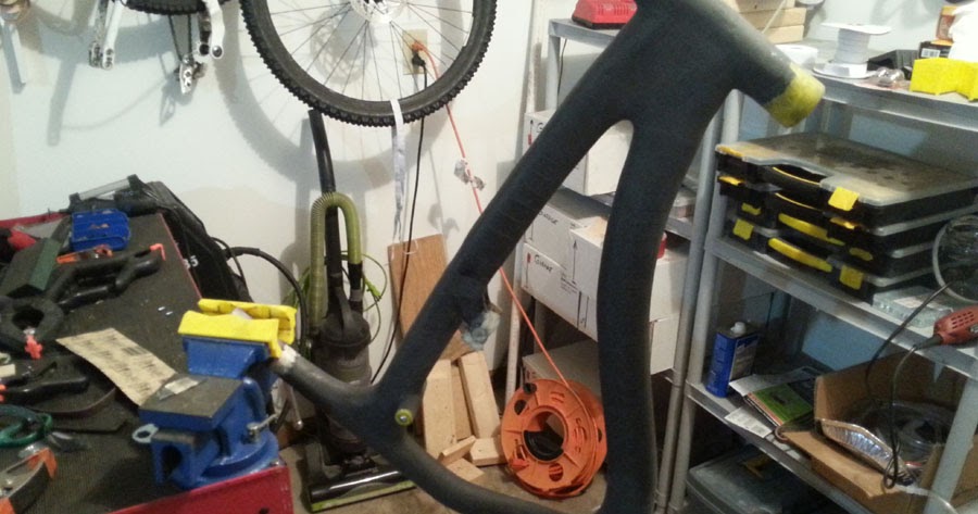 diy carbon fiber bike frame
