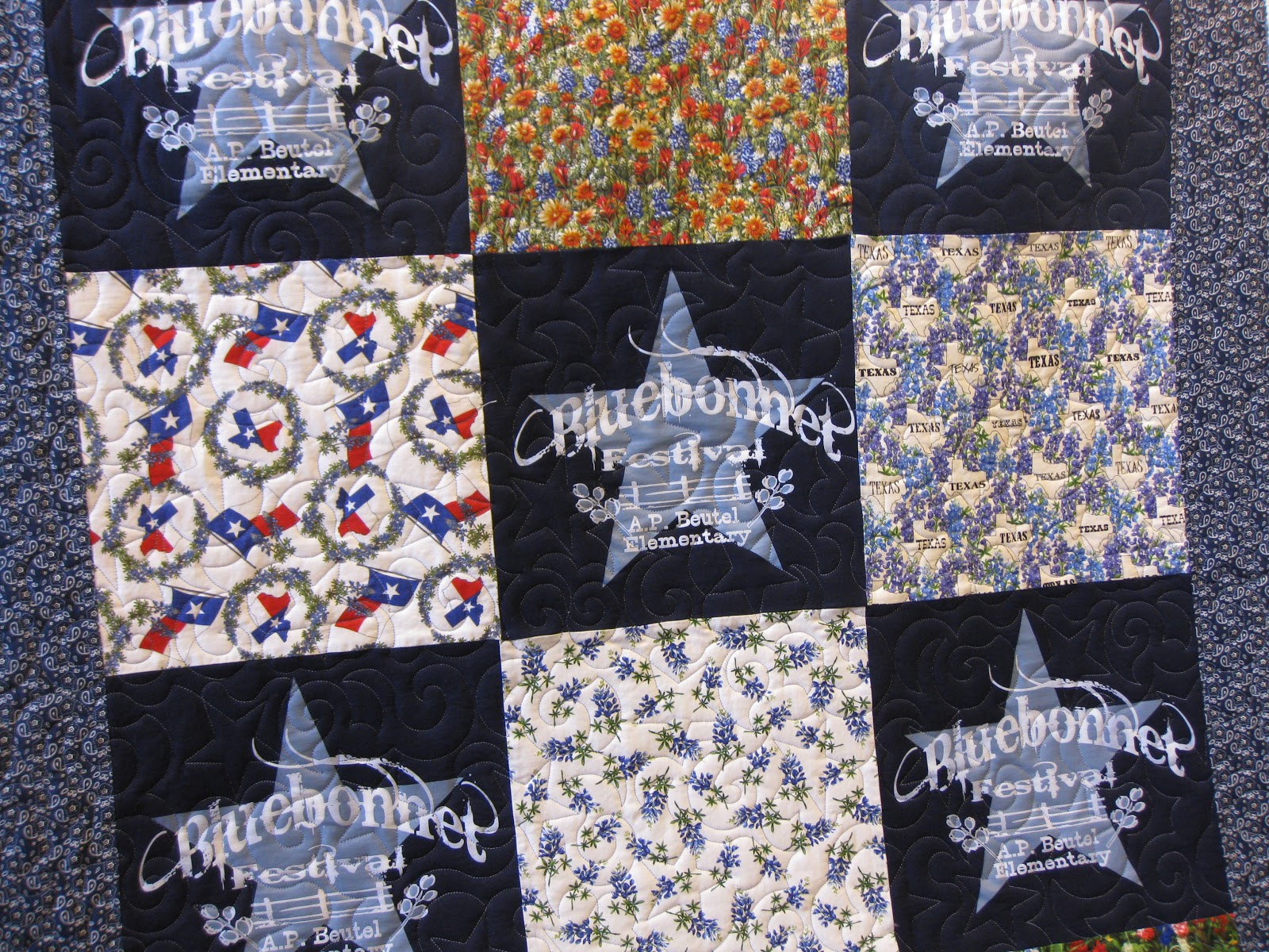 Millie's Quilting Finished Circle Quilt and more quilting and organizing