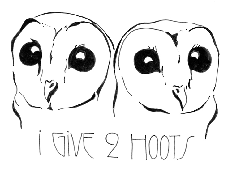 i give 2 hoots