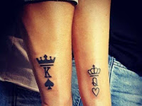 King And Queen Crown Tattoo Images