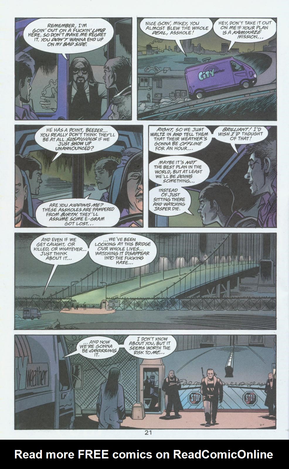 Read online Deadenders comic -  Issue #2 - 22