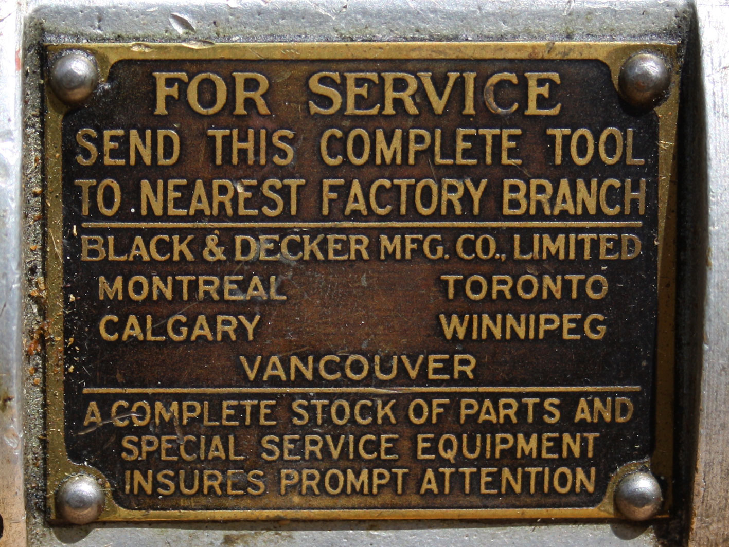 Progress is fine, but it's gone on for too long.: Early Black & Decker