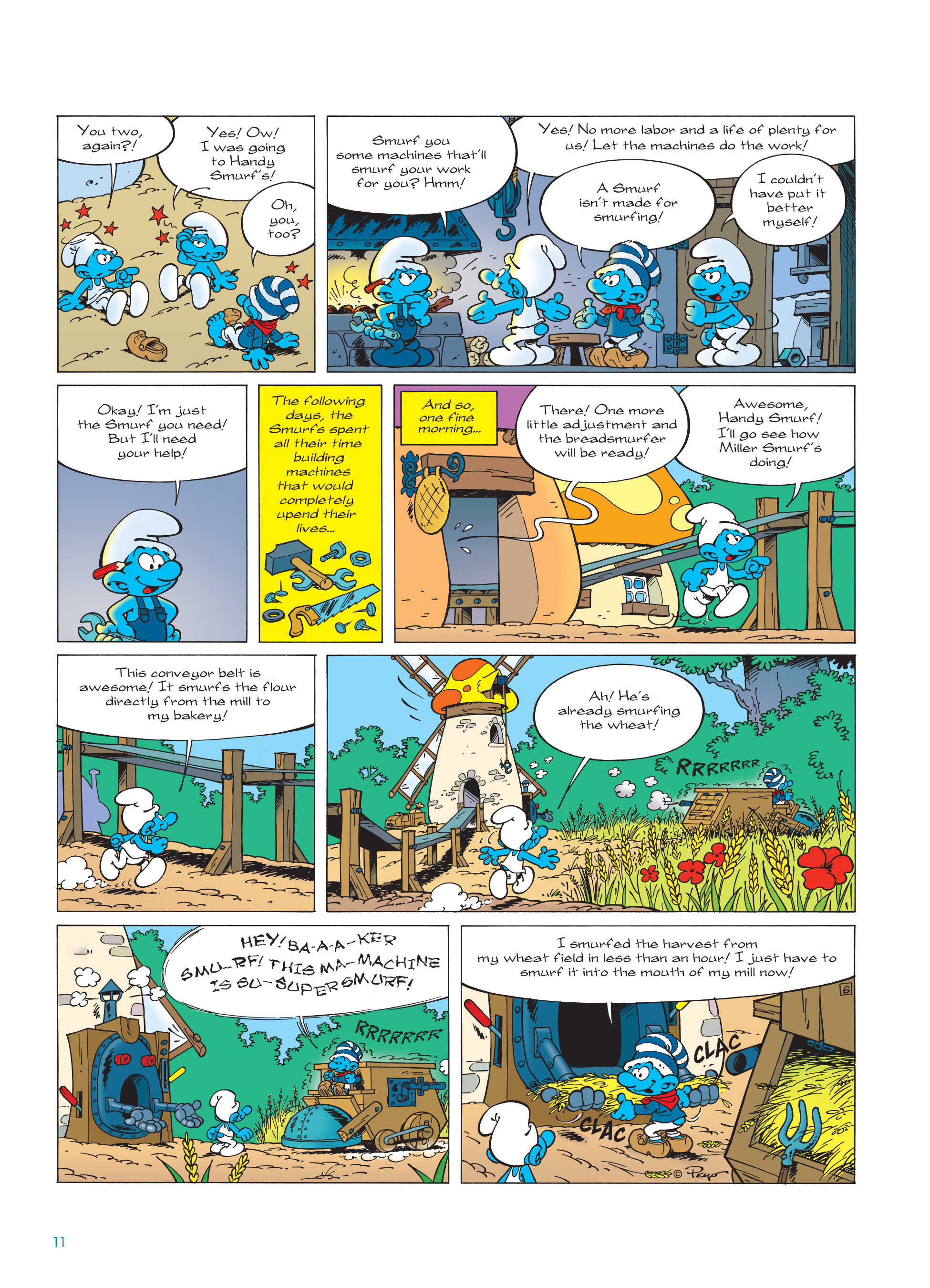 Read online The Smurfs comic -  Issue #23 - 11