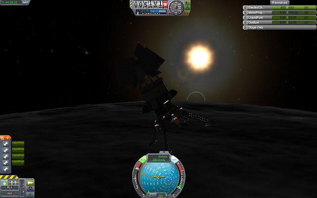 kerbal space program lander on mun