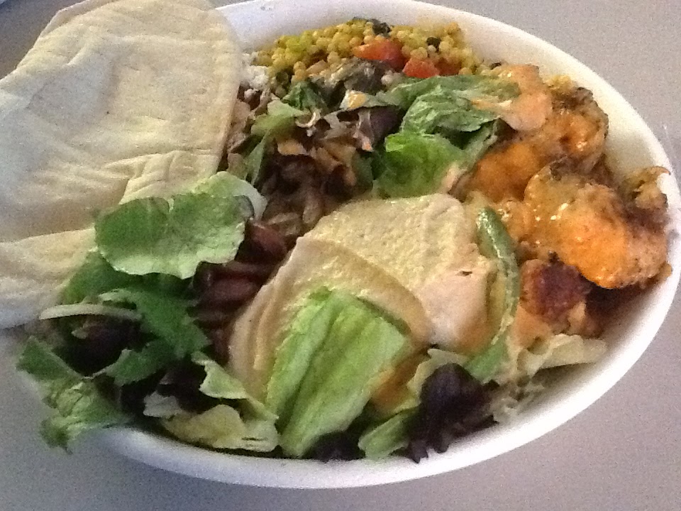 Adventures in Lettuce Chicken Kabob Salad