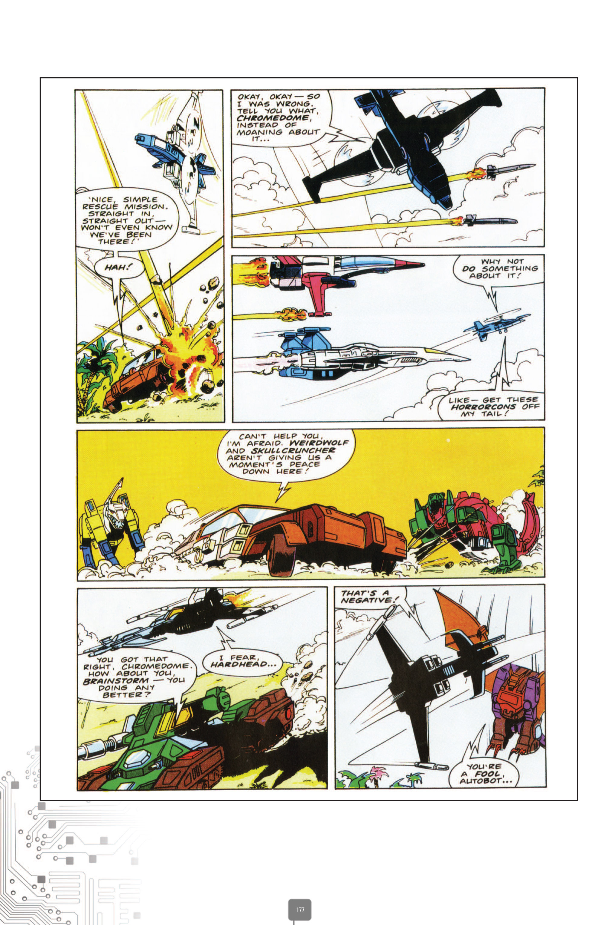 Read online The Transformers Classics UK comic -  Issue # TPB 4 - 177