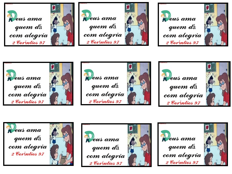 Mensageiro Kid: Primários - Lição 7 - É melhor dar do que receber