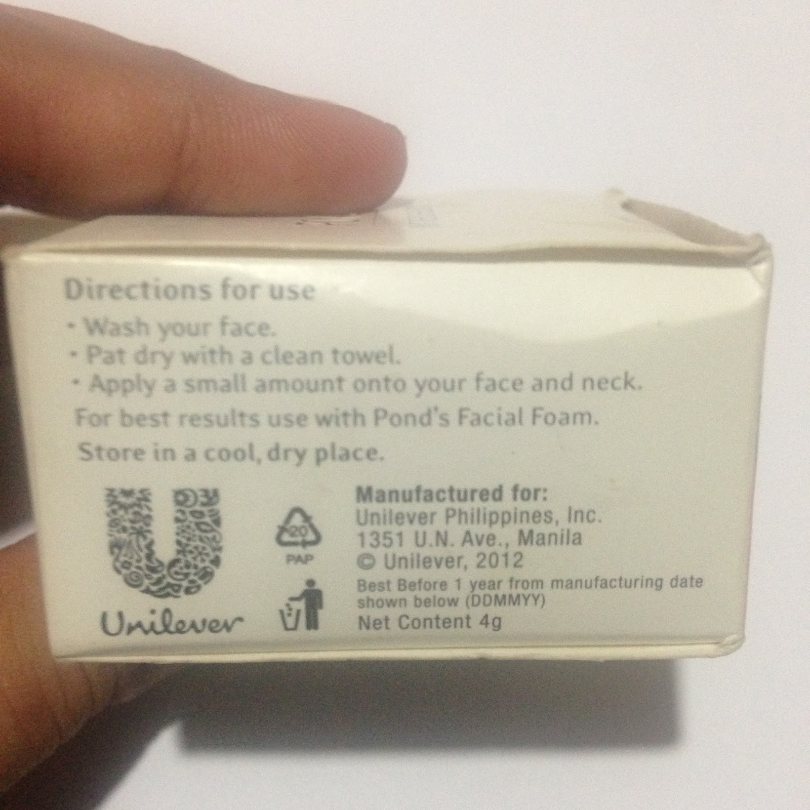 Sulit Product Pond's Pinkish White Pearl Cream IzzaGlinoFull