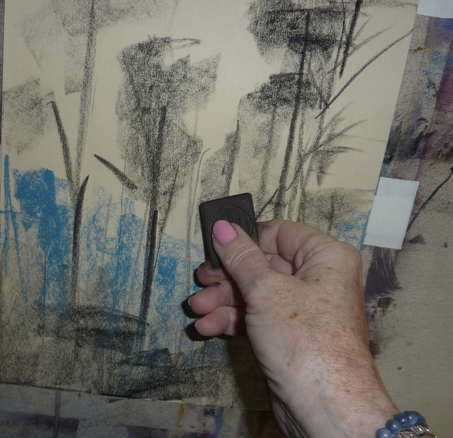 Painting My World Painting my New Obsession with an Art Graf Underpainting