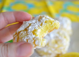 Lemon Crinkle Cookies