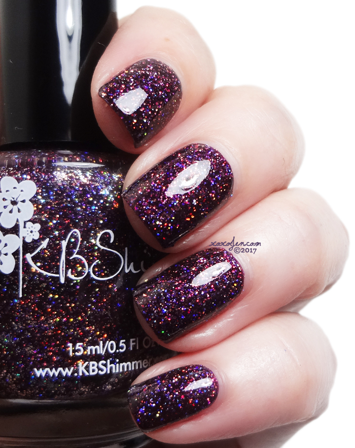 xoxoJen's swatch of KBShimmer Lady and the Vamp