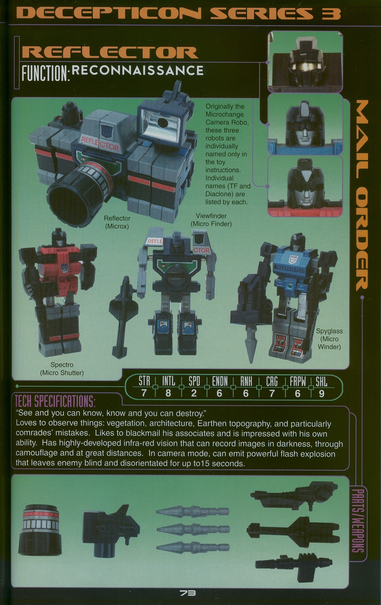 Read online Cybertronian: An Unofficial Transformers Recognition Guide comic -  Issue #2 - 71