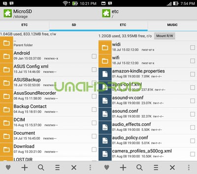 Root Explorer Style ASUS File Manager